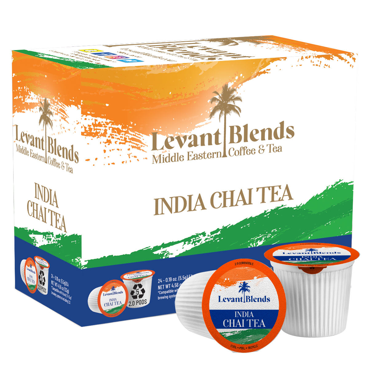 Levant Blends India Chai Tea for Keurig