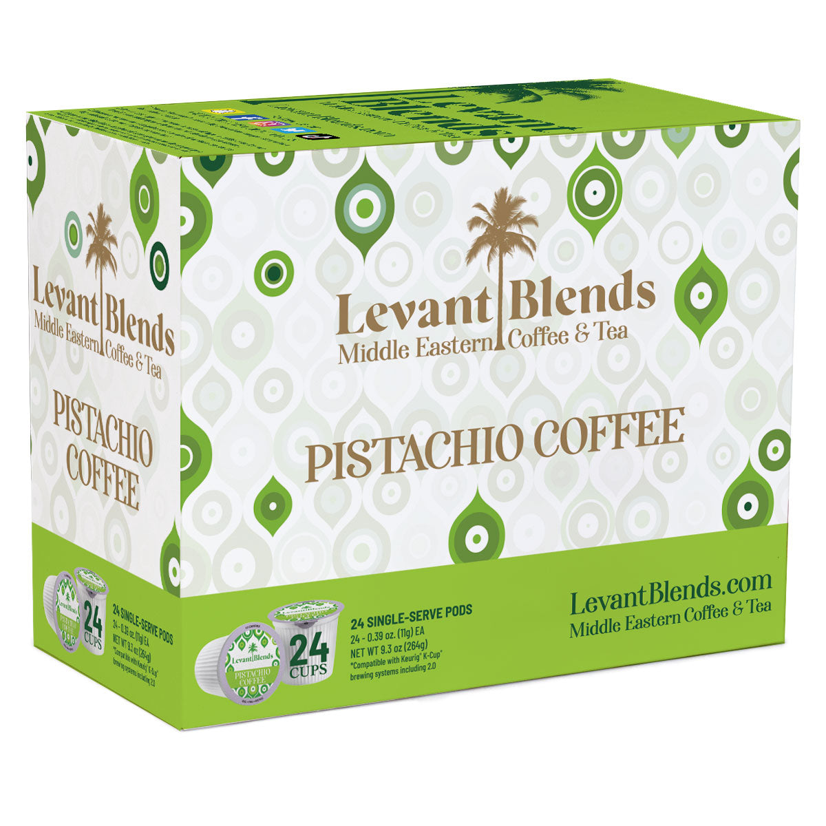 Levant Blends Pistachio Coffee For Keurig